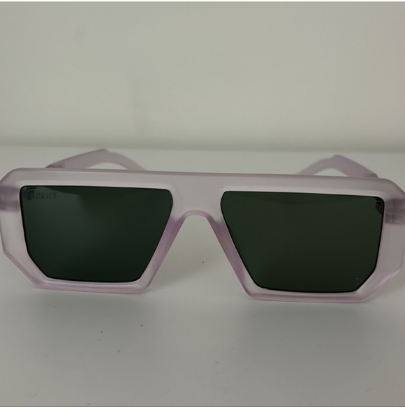TINTED JAWNS Billionaire Purple Ghost Frosted Shades/sunglasses. Unisex. NIB - Picture 5 of 7